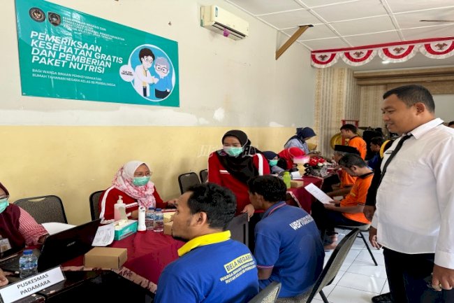 Rutan Purbalingga Gandeng Dinas Kesehatan Gelar Cek Kesehatan Gratis