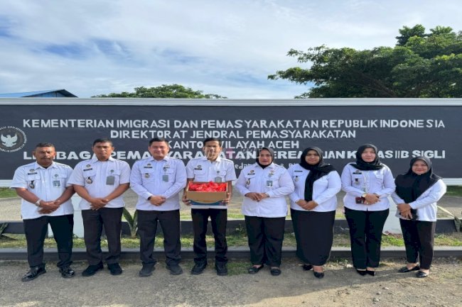 Lapas Perempuan Sigli Berbagi dengan Masyarakat lewat ’Rabu Berkah’