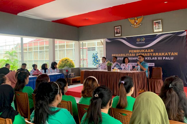Kolaborasi Lapas Perempuan Palu & BNNP Sulteng Gelar Rehabilitasi Warga Binaan