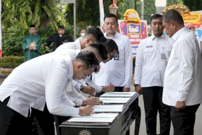Lantik 84 Pejabat Fungsional PK dan PKP, Ini Pesan Dirjenpas