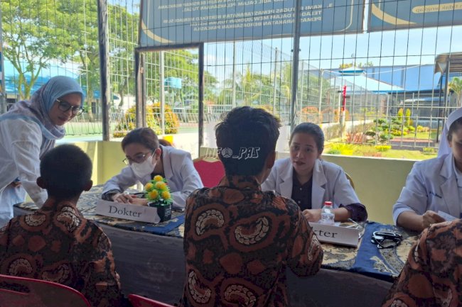 Sinergi LPKA Medan & RSU Santa Elisabeth Gelar Baksos Kesehatan Anak Binaan