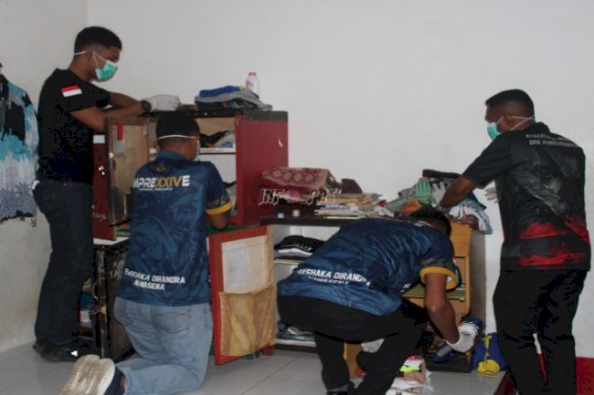 Perkuat Pengawasan dan Ketertiban, Kanwil Ditjenpas Maluku Gelar Razia di Rutan Masohi