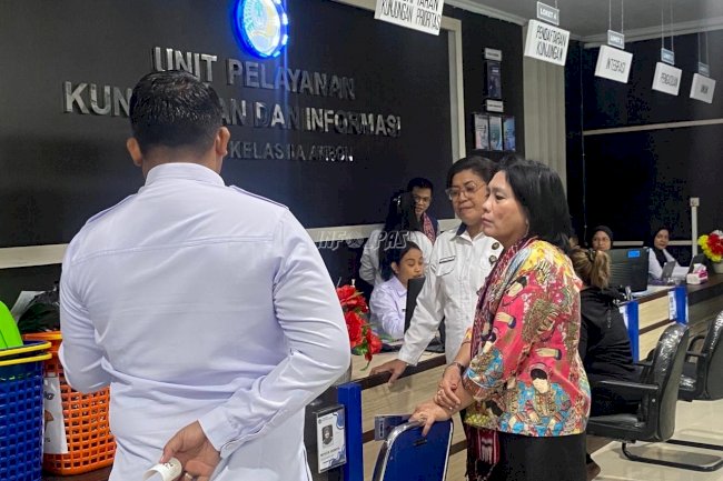 Dampingi Tim Verifikasi, Kanwil Ditjenpas Maluku Dukung Rutan Ambon WBK