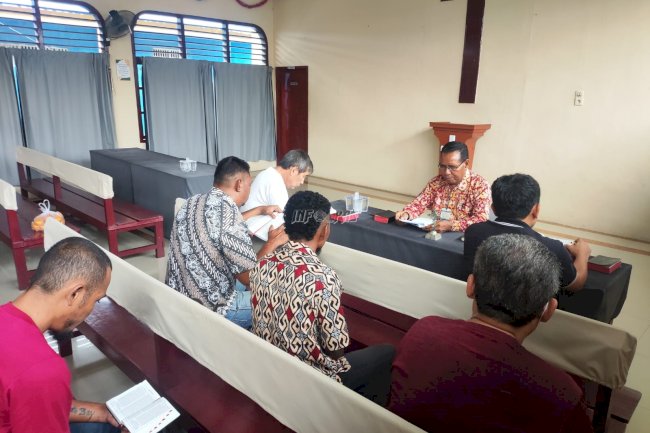 Lapas Jambi Perkuat Iman Warga Binaan Katolik Lewat Pembinaan