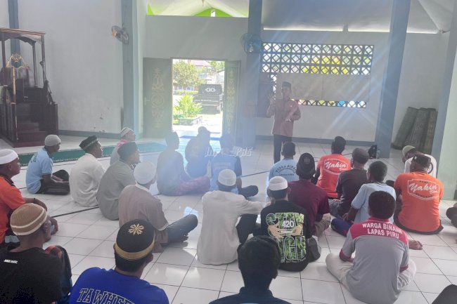 Bentuk Moral dan Spiritual Warga Binaan, Lapas Piru Perkuat Pembinaan Kerohanian