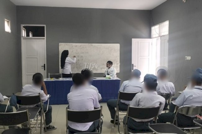 Terapkan Metode Kreatif, LPKA Palu Jadikan Belajar Matematika Lebih Menyenangkan