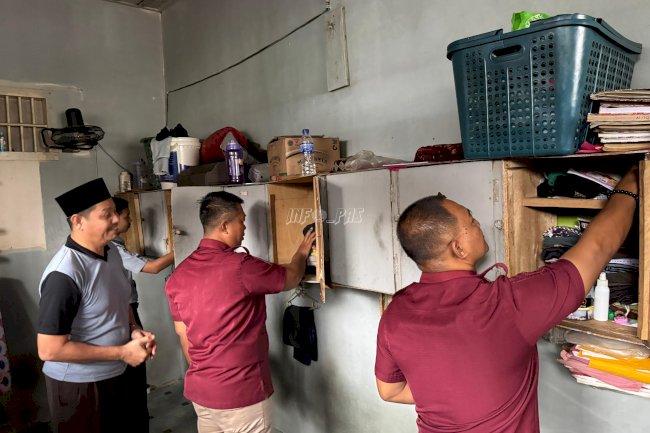 Jaga Keamanan Blok Hunian, Lapas Muara Bulian Gelar Razia Rutin 