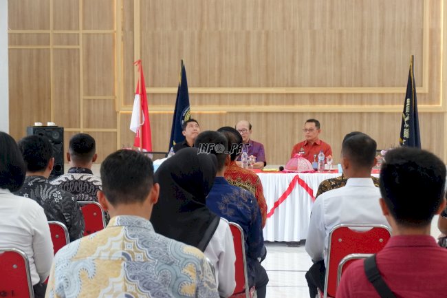 Kunjungan Irwil III, Lapas Luwuk Perkuat Disiplin dan Profesionalisme Pegawai