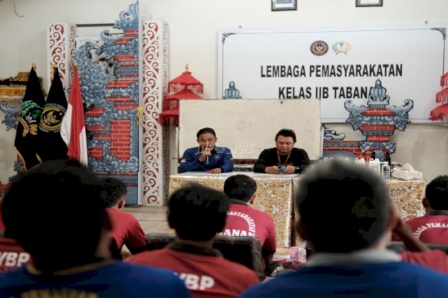Bekal Hidup Mandiri, Lapas Tabanan Bekali Warga Binaan dengan Pelatihan Penatu