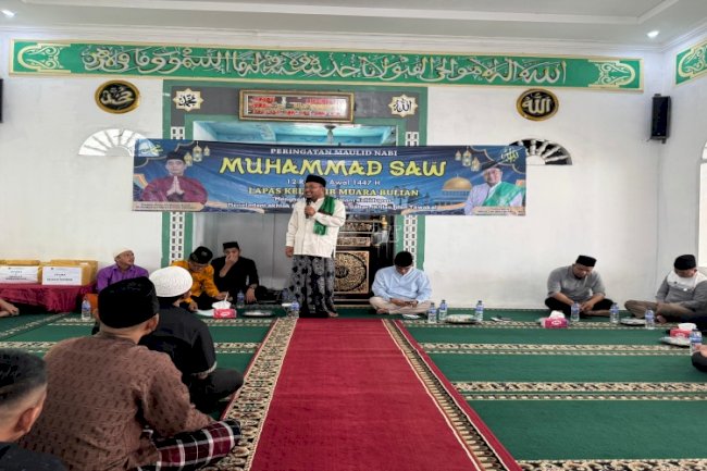 Lapas Muara Bulian Peringati Maulid Nabi Muhammad saw. dengan Khidmat