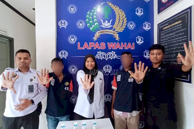 Bersih Narkoba, Lapas Wahai Tes Urine Petugas dan Warga Binaan