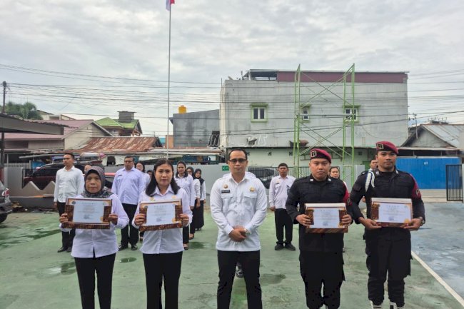 Gagalkan Penyelundupan Narkoba, Empat Petugas Lapas Palu Raih Penghargaan