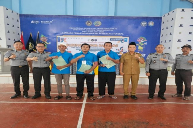 Lapas Kuala Tungkal Rampungkan Pelatihan Budidaya Ayam Kampung