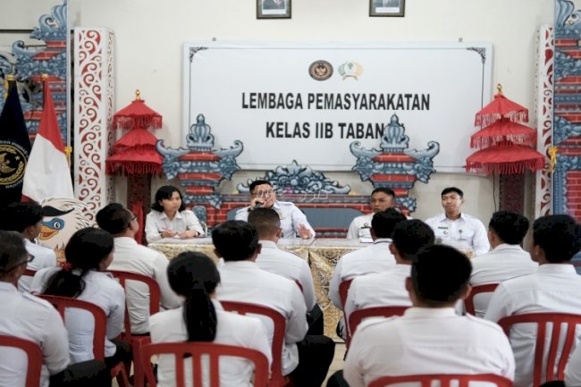 Tim Pokja Pembangunan ZI Lapas Tabanan Satukan Komitmen demi Raih Predikat WBBM