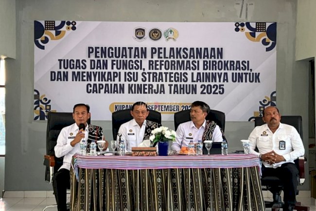 Kanwil Ditjenpas NTT Kedatangan Staf Ahli dan Tenaga Ahli Menteri, Teguhkan Komitmen Reformasi Burokrasi