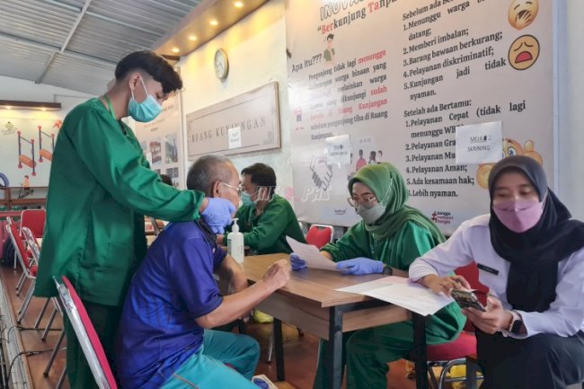 Rutan Kebumen Gandeng Stakeholder Gelar Skrining TBC bagi Warga Binaan