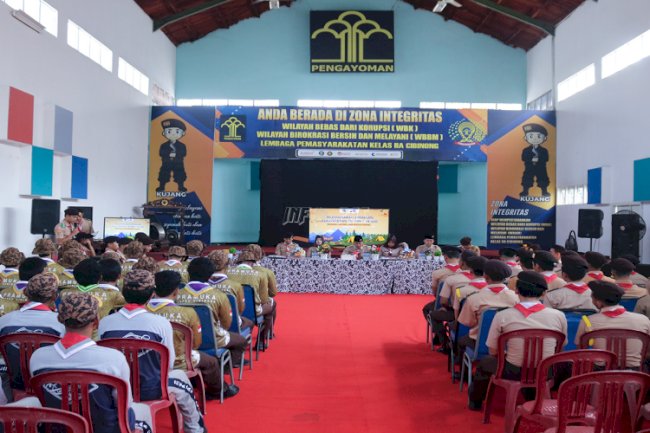 Pramuka Lapas Cibinong Gelar Musyawarah Ambalan, Tonggak Pembinaan Karakter Warga Binaan