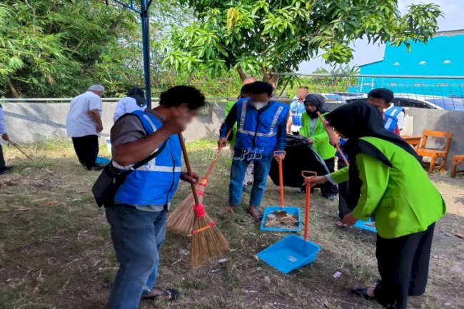 Bapas Semarang Kembali Gelar Kegiatan ‘Klien Bapas Peduli’ di Ponpes Abwabun Nurul Maghfiroh