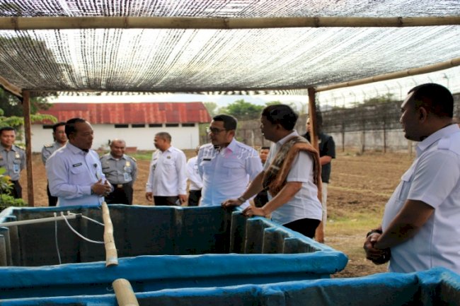 Inovasi Perikanan di Lapas Atambua Dapat Pujian Staf Ahli Menteri 