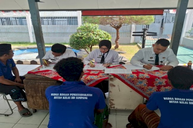 Deteksi Dini TBC, Rutan Sampang Laksanakan Skrining Internal bagi Warga Binaan