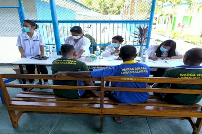 Gandeng RSB Mol, Lapas Kalabahi Gelar Sosialisasi dan Pemeriksaan TBC