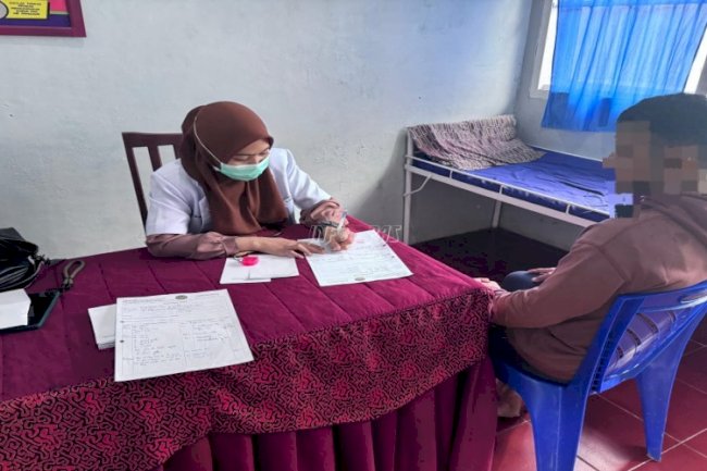 Lapas Tolitoli Laksanakan Pemeriksaan Kesehatan Tahanan dan Warga Binaan