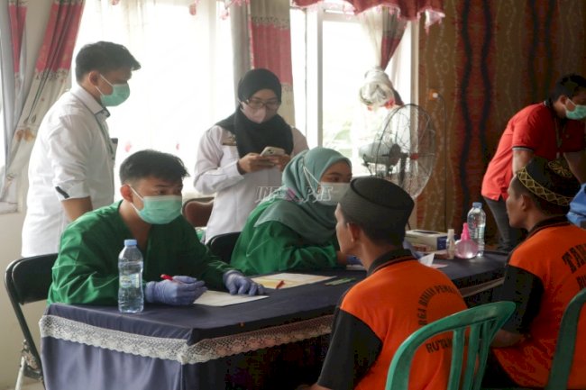 Kanwil Ditjenpas Kalsel Pantau Pelaksanaan ACF TBC di Rutan Marabahan