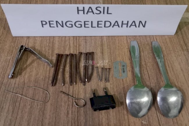 Razia Kamar Hunian, Lapas Piru Pastikan Lingkungan Aman, Tertib, dan Kondusif