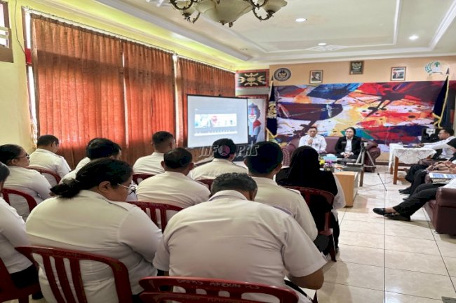 Bapas Ambon Sambut Kunjungan Tim Kemenko Kumham Imipas, Siap Terapkan UU KUHP Baru