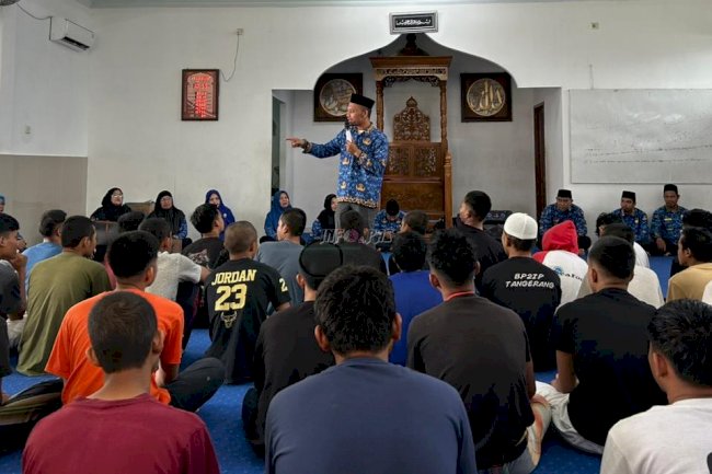 Anak Binaan LPKA Medan Peringati Maulid Nabi bersama POKJALUH Kemenag Kota Medan