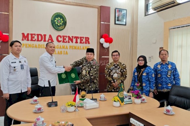 Jalin Kerja Sama dengan Pengadilan Agama, Rutan Pemalang Fasilitasi Persidangan Warga Binaan Secara Daring