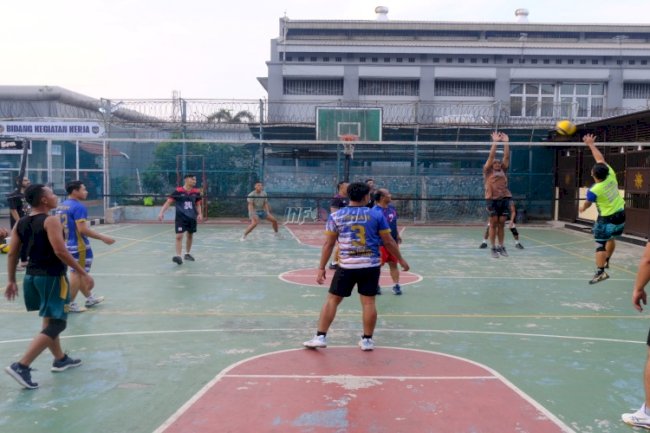 Lapas Cipinang Bangun Karakter dan Disiplin Warga Binaan lewat Olahraga