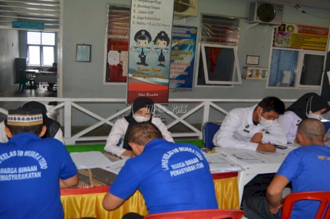 Lapas Muara Tebo Gelar Skrining TBC dan Mobile VCT HIV bagi Warga Binaan