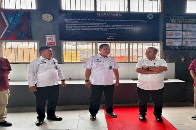 Lapas Banjarmasin Sambut Kunjungan Irwil I, Tegaskan Komitmen Pelayanan Prima