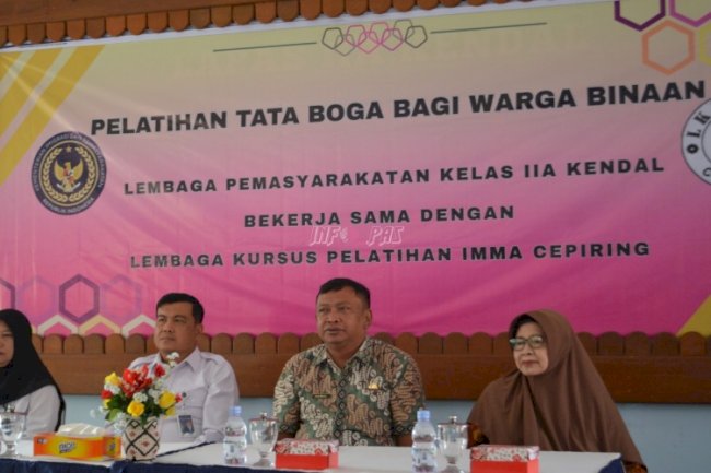 Pelatihan Tata Boga untuk Warga Binaan Lapas Kendal, Bekal Kemandirian Usai Bebas