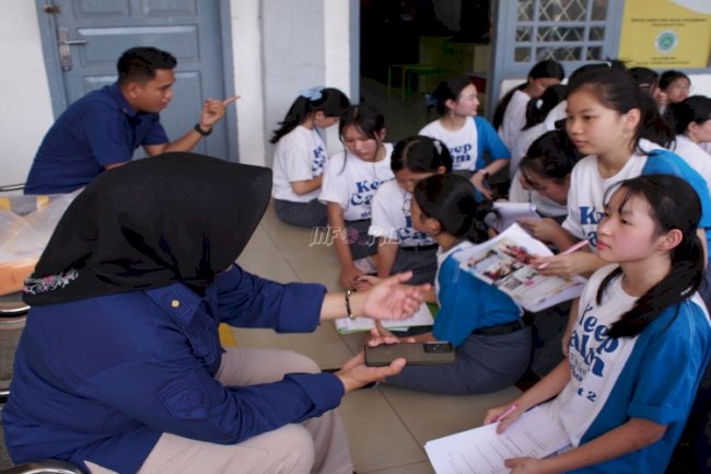 Sinergi Pendidikan, LPKA Palembang Sambut Siswa SMA Methodist 2 Palembang
