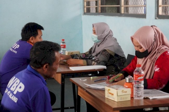 Deteksi Dini HIV, Ratusan Warga Binaan Rutan Pemalang Jalani Skrining VCT