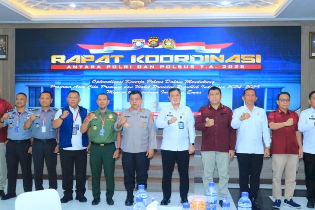 Di Rakor Polsus Polda Jambi, Pemasyarakatan Jambi Tegaskan Sinergi Dukung Pengamanan dan Pembinaan 