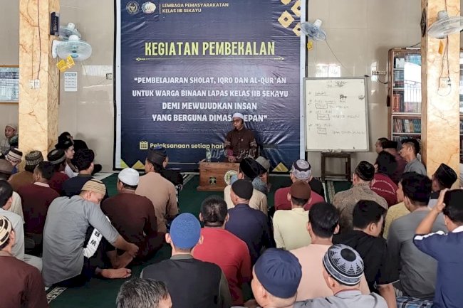 Kajian Fikih Salat Tingkatkan Pemahaman Keagamaan Warga Binaan Lapas Sekayu