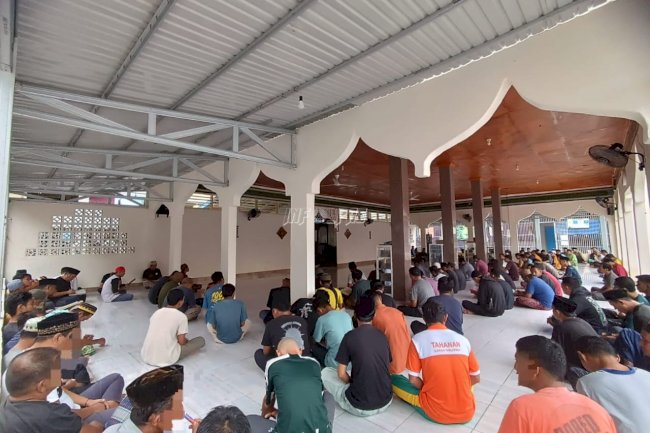 Yasinan Rutin, Lapas Tolitoli Perkuat Pembinaan Spiritual Warga Binaan