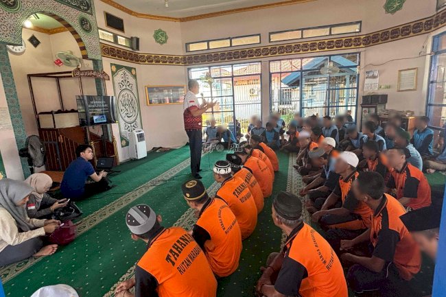 Bangun Kehidupan Baru, 176 Warga Binaan Rutan Marabahan Ikuti Rehabilitasi Narkoba