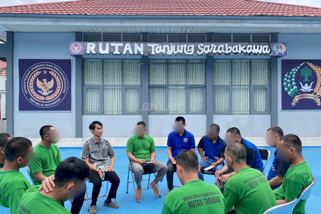 Perkuat Rehabilitasi Warga Binaan, Rutan Tanjung Gandeng Asesor LPN Karang Intan