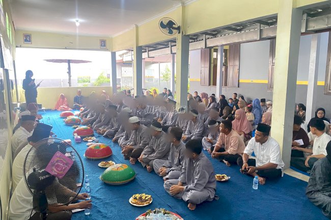 LPKA Pangkalpinang Tanamkan Nilai Akhlak Mulia Lewat Peringatan Maulid Nabi