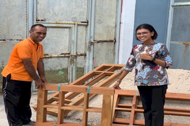  Mebel Buatan Warga Binaan Lapas Saumlaki Tembus Pasar Ambon