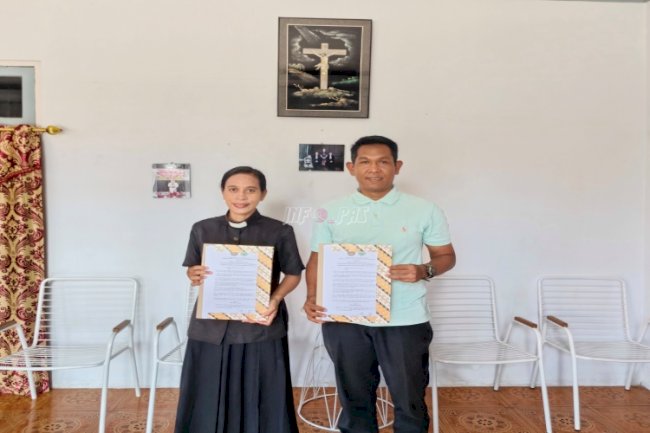 Lapas Bandanaira dan GPM Teken PKS Pembinaan Kepribadian Warga Binaan