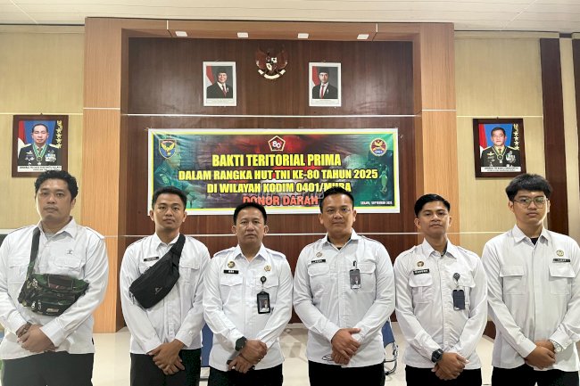 Bangun Sinergi, Lapas Sekayu Sukseskan Donor Darah HUT Ke-80 TNI