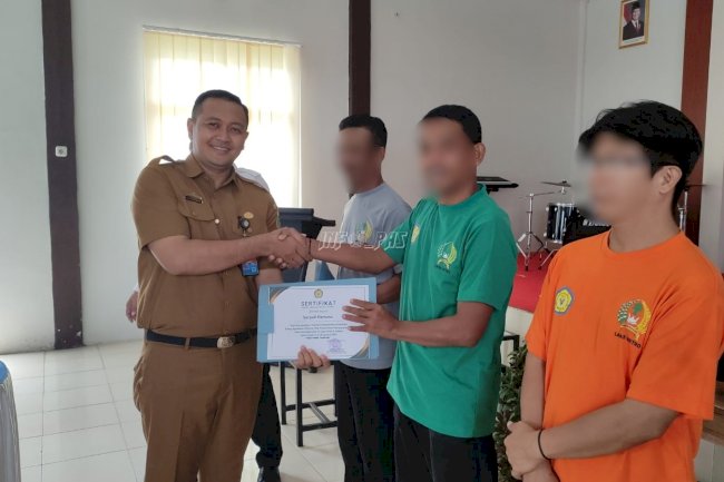 Lapas Metro Tutup Pelatihan Kemandirian Bersertifikat, 80 Warga Binaan Raih Keterampilan Baru