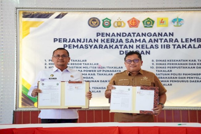 Perkuat Implementasi KUHP 2026, Kanwil Ditjenpas Sulsel Teken PKS dengan Pemkab Takalar