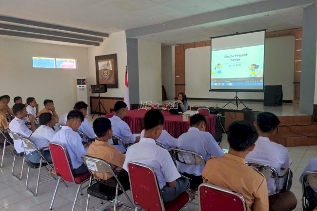 Siap Hadapi Tantangan Global, Anak Binaan LPKA Muara Bulian Belajar Bahasa Inggris