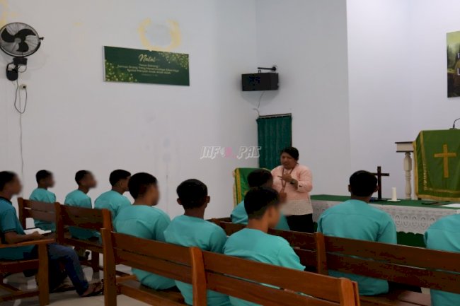 Sinergi LPKA Ambon–Kemenag Kota Ambon Bangun Rohani Anak Binaan